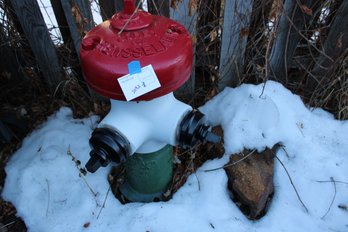 Vintage Fire Hydrant, Rensselaer, Troy, NY 1957