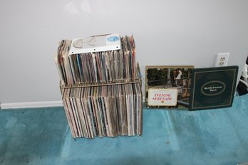 Record Albums And Album Rack