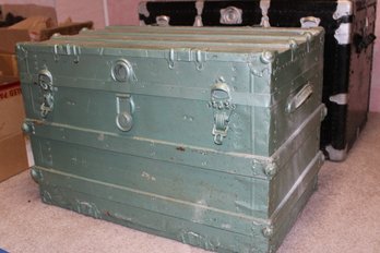 Green Trunk And Contents