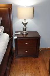Nightstand And Lamp