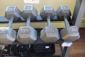 30 And 35 Lb Weights