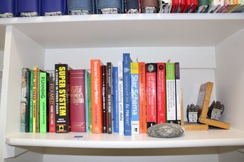 Books And Unique Bookends