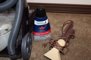 Bissell Proheat Clearview Plus Carpet Cleaner And Travel Steamer