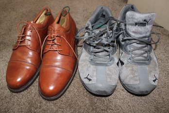 Men's Dress And Tennis Shoes - Size 9.5
