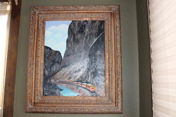 Colorado River Canyon Oil Painting