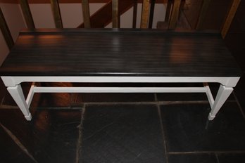 Wooden Entry Bench