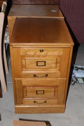 Oak Filing Cabinet #3
