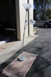 Floor Lamp And Small Rug