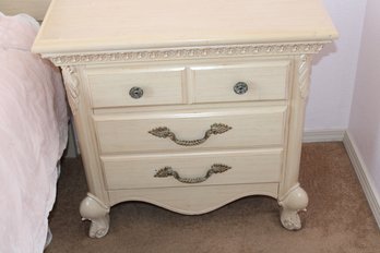 French Provincial Style Nightstand And Table