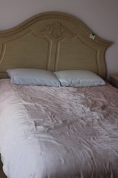 French Provincial Style Full Bed With Mattress And Frame