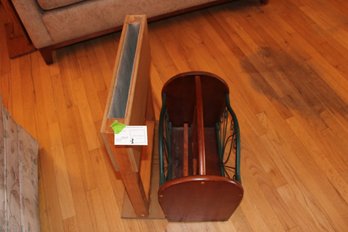 Magazine Rack And Laptop Stand