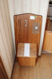 Wood Telephone Cabinet