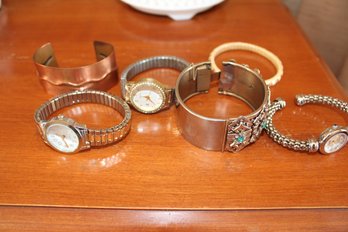 Watches And Bracelet Cuffs