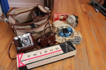 Camera Bag, Cameras And Bag