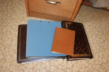 World Globe, Photo Albums, Two Drawer File Cabinet