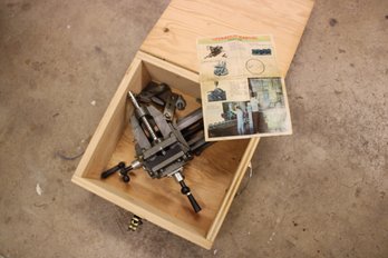 Milling Vise In Box With Other Tools