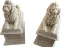 Stately Lion Bookends New York Library Lion Bookends