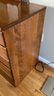 Solid Walnut Chest Of Drawers And Matching Nightstand