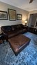 Leather Couch And Ottoman!