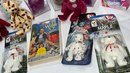 Beanie Babies, Wizard Of Oz VHS & Easter Barbie