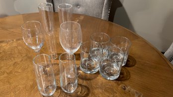 Mixed Glassware - Wine, Whisky, Cocktail Glasses
