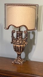 Italian Gilt Wood Urn Shape Lamp