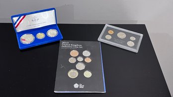Coin Collection - US And UK Currency