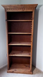 Solid Pine Wood Bookshelf