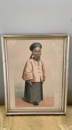 Antique Print Of Li Hung Chang Published In The Vanity Fair, 1896