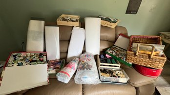 Huge Collection Of Sewing Notions And Supplies