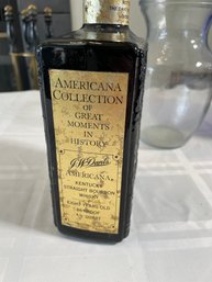 J.W. Dants Americana Kentucky Straight Bourbon Whisky Decanter - 100th Anniversary Atlantic City Boardwalk