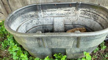 Wheelbarrow And Horse Trough Water Tank