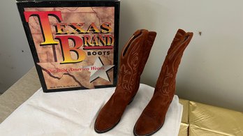 Texas Brand Cowboy Boots Womens Size 9