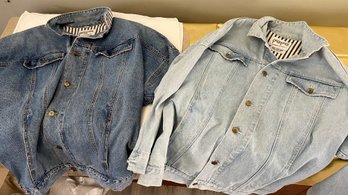 Pepe Jean Jackets Lot Of 2 Free Size Or XL Or XXL