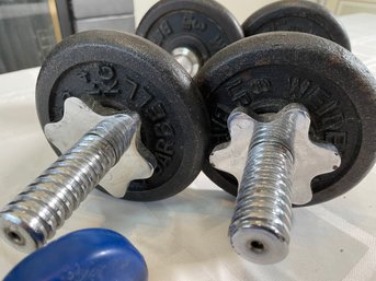 Dumbbell Collection Assorted Weights