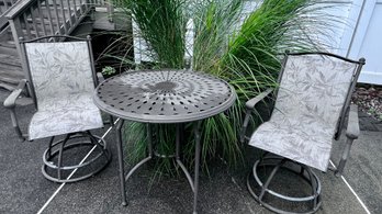 Patio Bistro Bar Table And Chairs