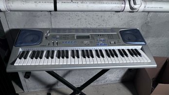 Casio Keyboard And Keyboard Stand
