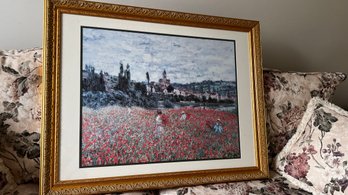 Poppies Near Fetheuil - Claude Monet - Print & Frame
