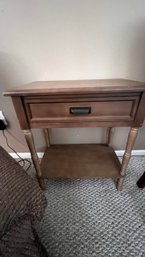 Accent Table With Drawer