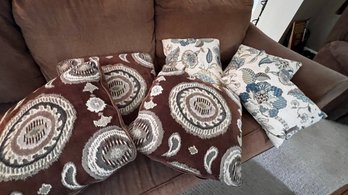 Gorgeous Accent Pillows - Lot Of 6
