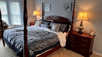 Pennsylvania House King Size Poster Bed