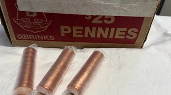 $25 Of BRAND NEW PENNIES WOW!