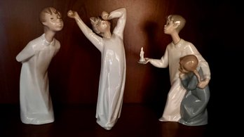 Lladro Nice Lot Of 3 Figurines