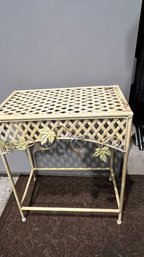 Small Metal Accent Table