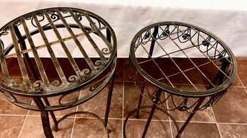 Metal Plant Stands Lot Of 2!