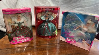 Holiday Collectible Barbie, Special Edition Barbie & Angel Barbie NEW IN BOX!