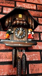 Gorgeous Working Cuckoo Clock VINTAGE! See Video Links In Description!