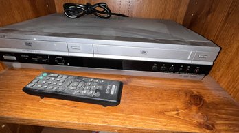 Sony VHS & DVD Combo Player