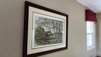 Country Home Framed Print