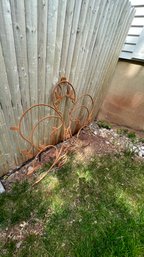 Solid Metal Trellis Approximately 4 X 5